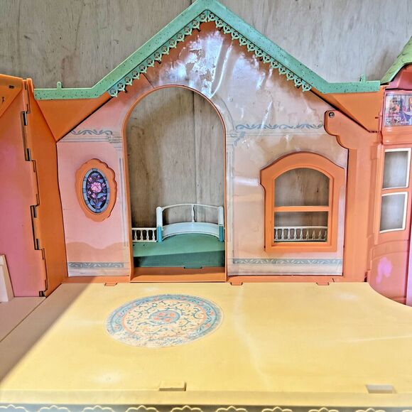 Barbie Dream House VINTAGE Folding Victorian Working Elevator Mansion 1995 MAtte - Picture 9 of 16